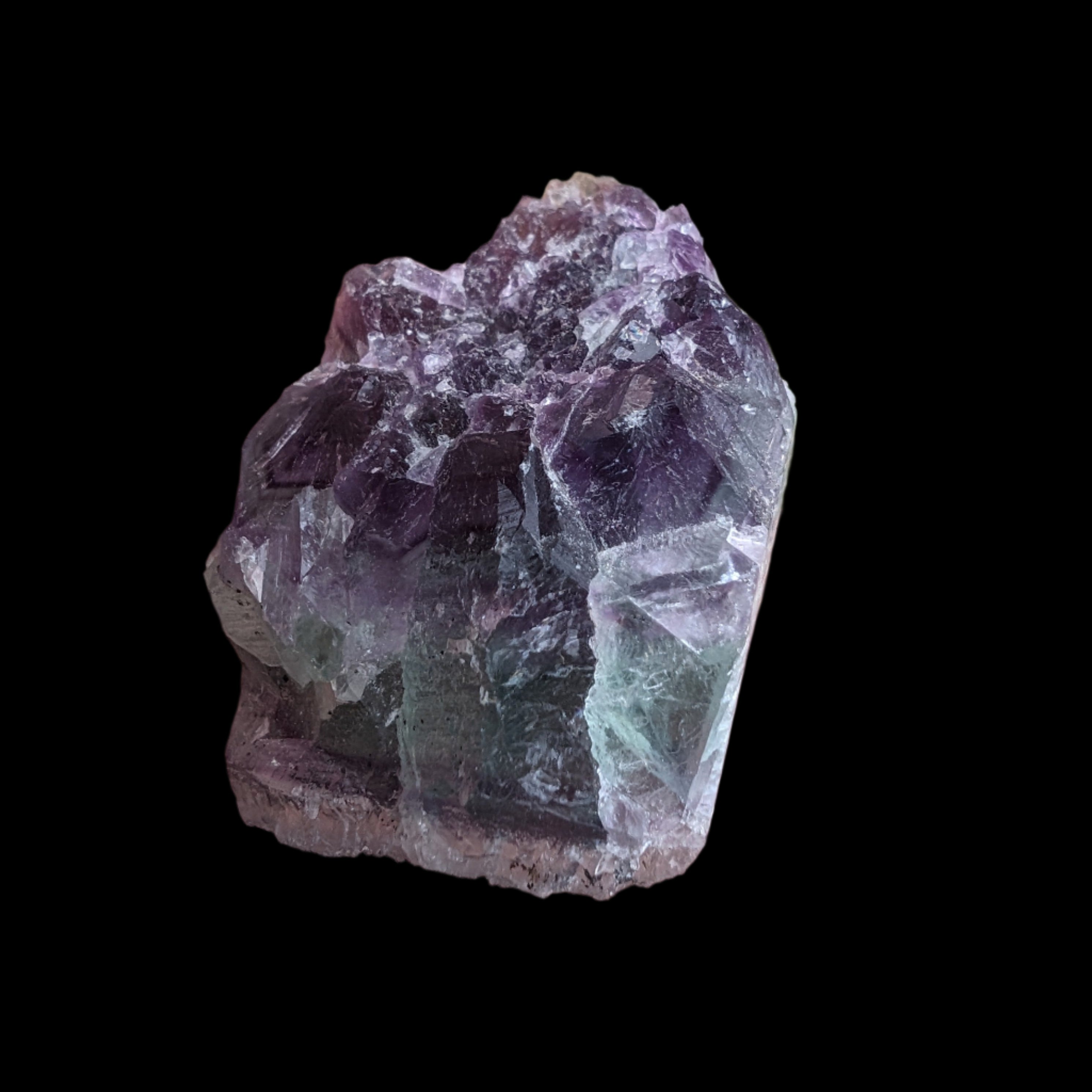 Rainbow Fluorite cluster 74g - Rocks and Things Store