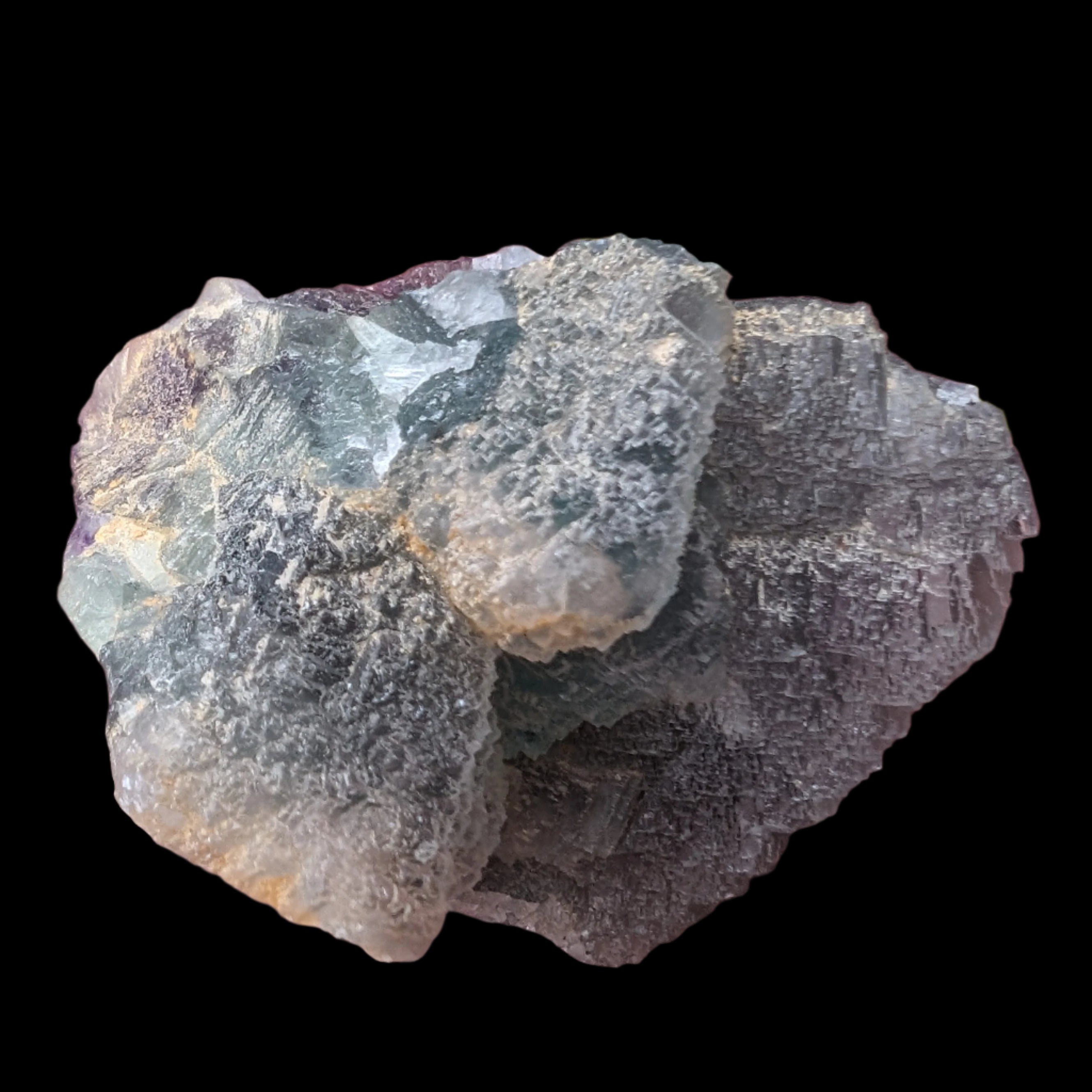 Rainbow Fluorite cluster 74g - Rocks and Things Store