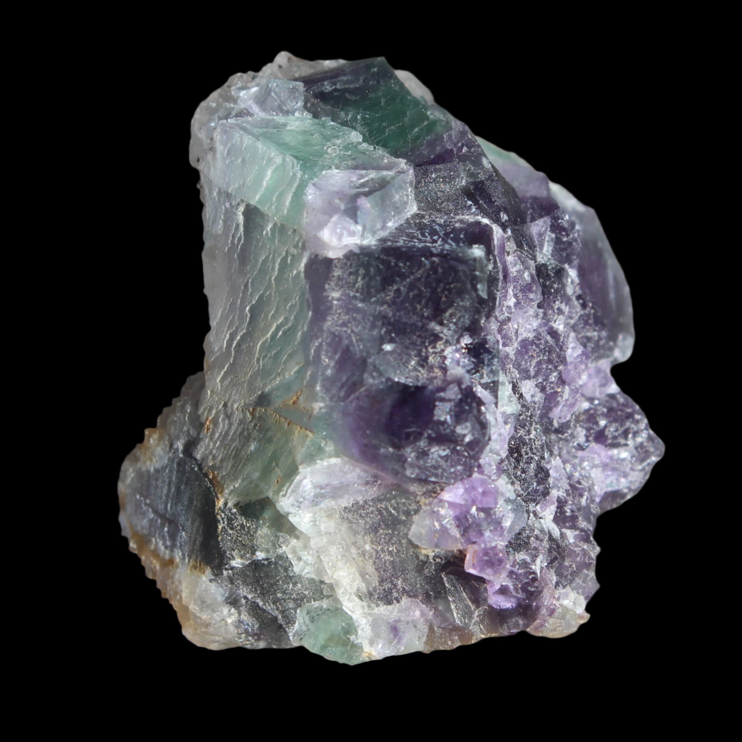 Rainbow Fluorite cluster 74g - Rocks and Things Store