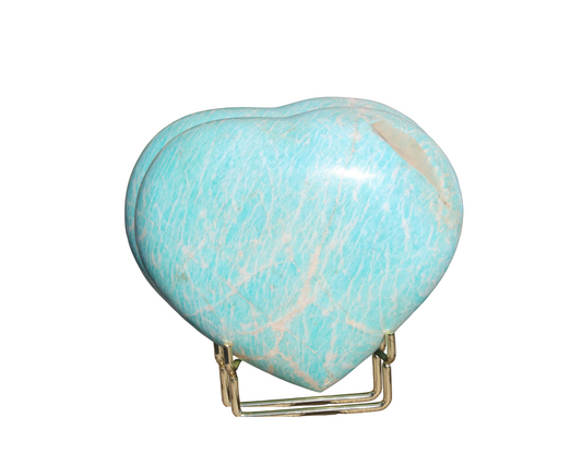 Amazonite Tianhe Stone crystal heart 546g