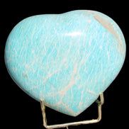 Amazonite Tianhe Stone crystal heart 546g Rocks and Things