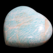 Amazonite Tianhe Stone crystal heart 546g Rocks and Things