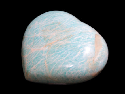 Amazonite Tianhe Stone crystal heart 546g Rocks and Things