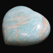 Amazonite Tianhe Stone crystal heart 546g Rocks and Things