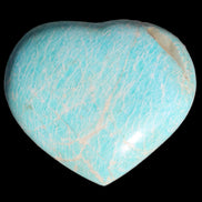 Amazonite Tianhe Stone crystal heart 546g Rocks and Things