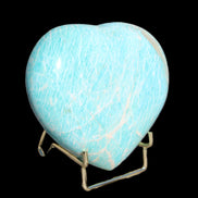 Amazonite Tianhe Stone crystal heart 546g Rocks and Things