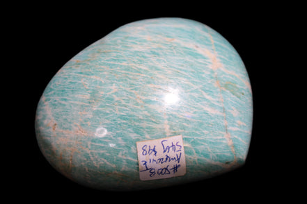 Amazonite Tianhe Stone crystal heart 546g Rocks and Things