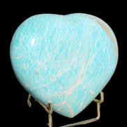 Amazonite Tianhe Stone crystal heart 546g Rocks and Things
