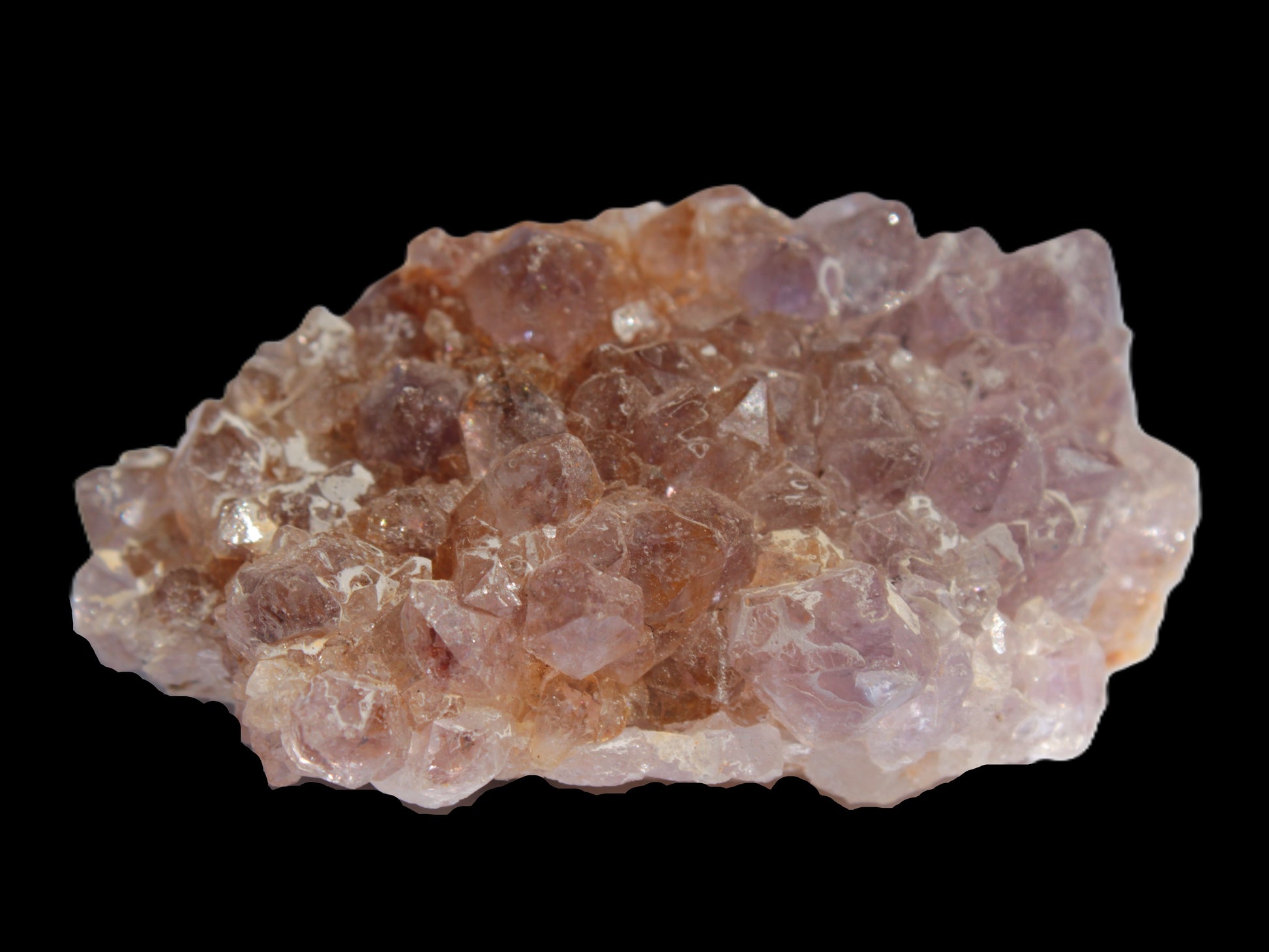 Amethyst and Citrine druzy cluster from Brazil 53g Rocks and Things