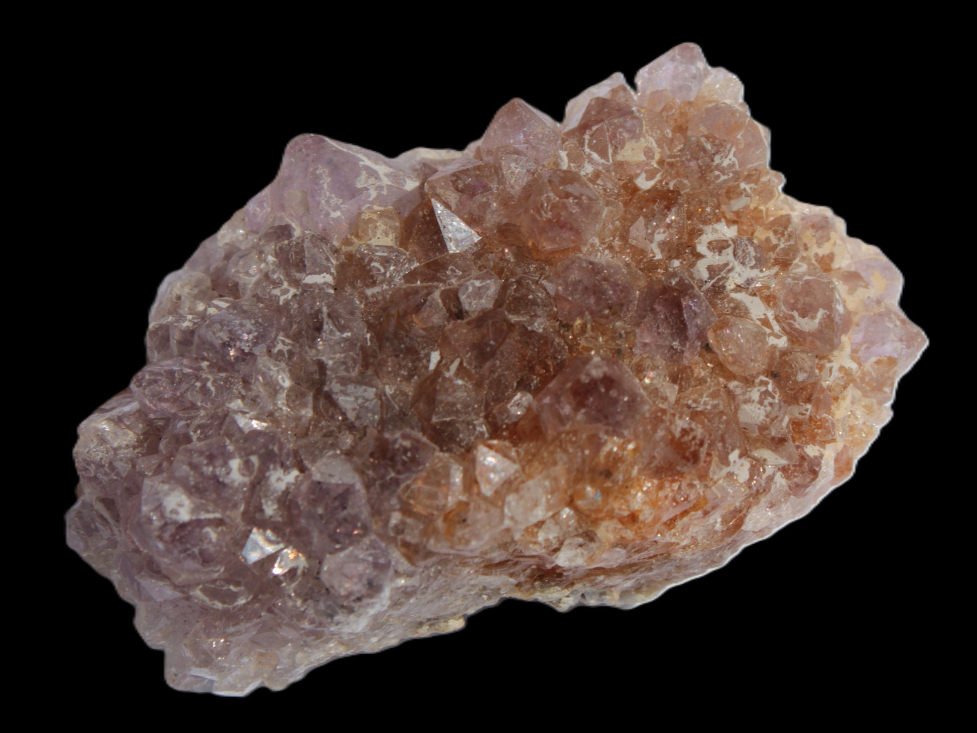 Amethyst and Citrine druzy cluster from Brazil 53g Rocks and Things