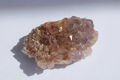 Amethyst and Citrine druzy cluster from Brazil 53g