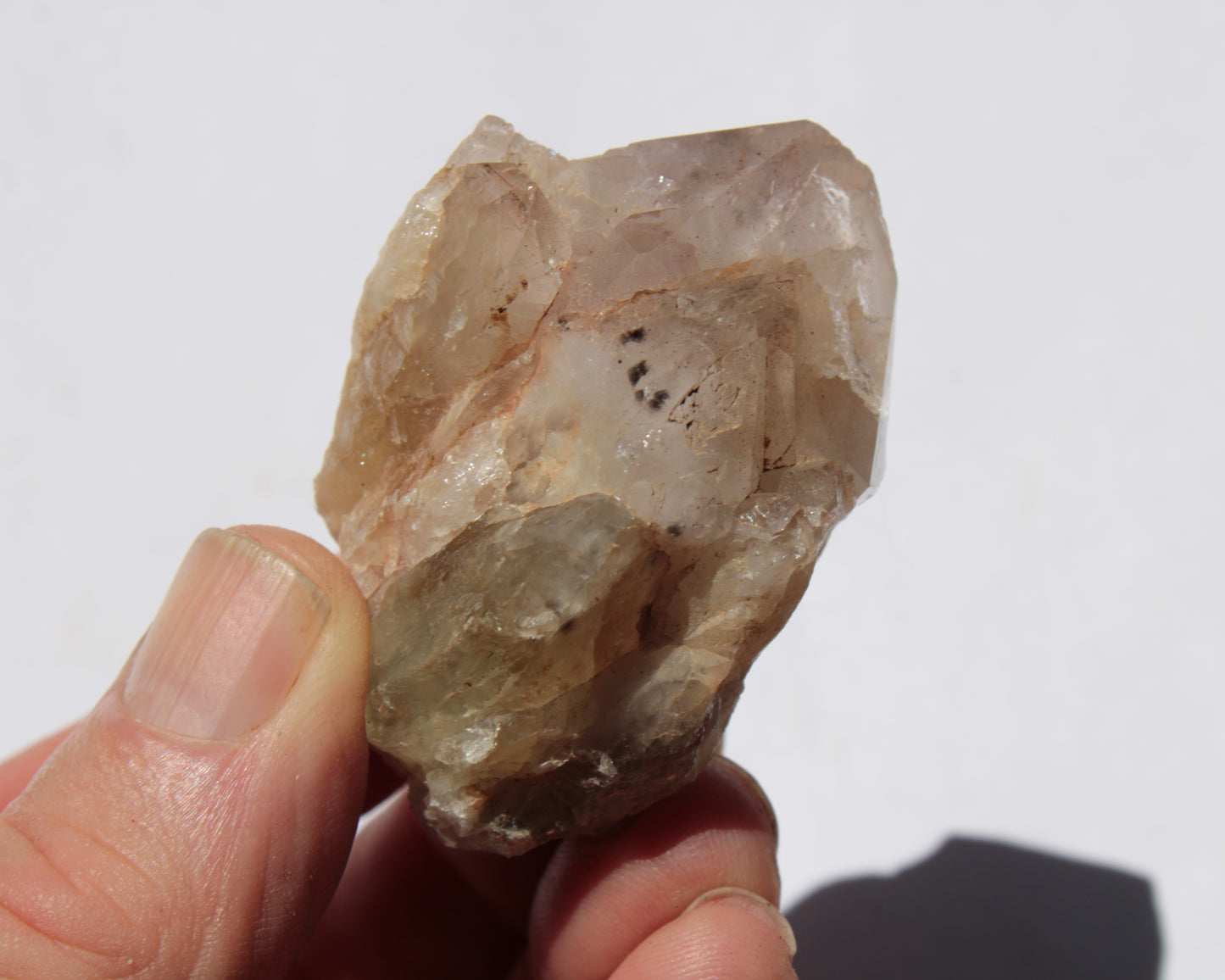 White Silver Mountain Quartz crystal 70g Rocks and Things