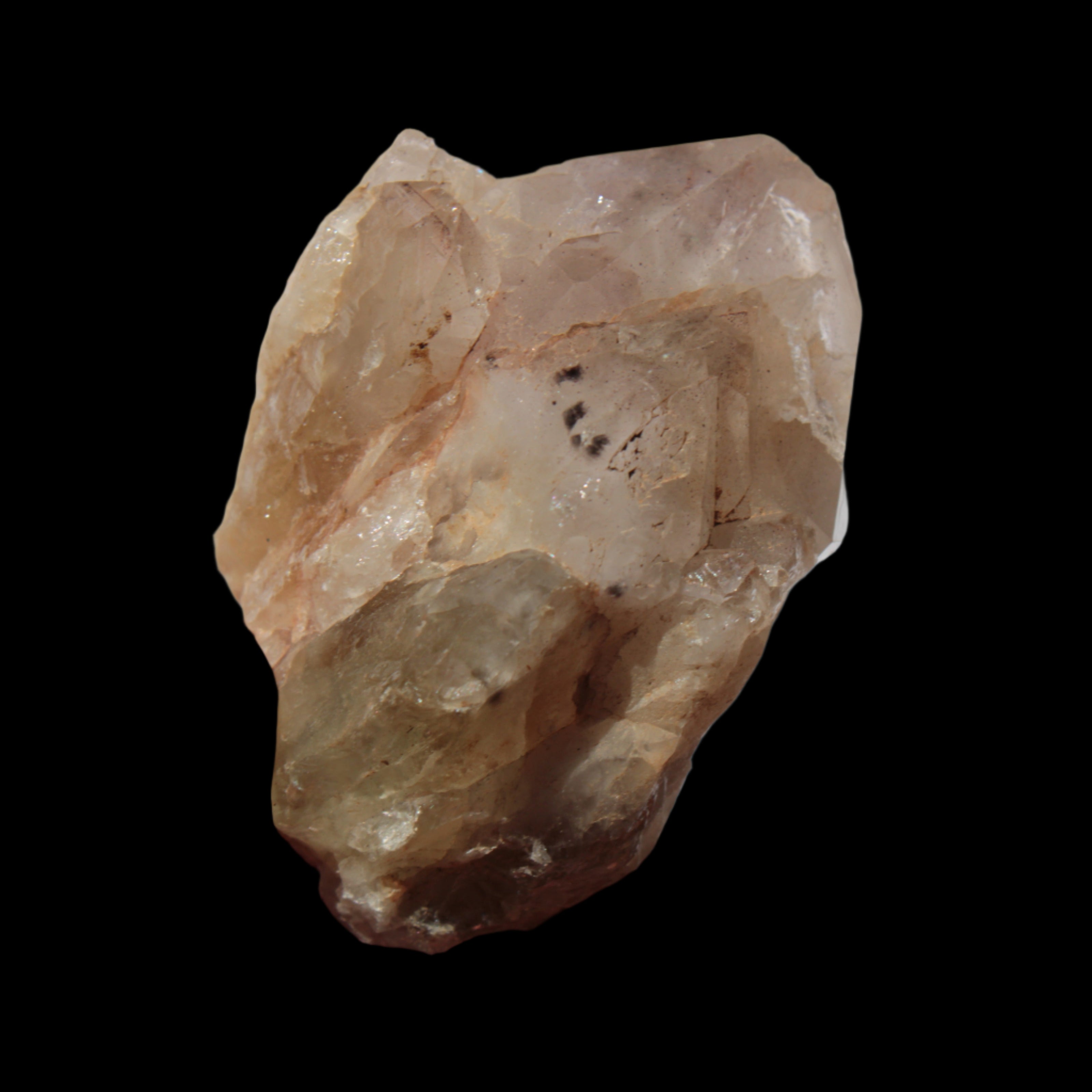 White Silver Mountain Quartz crystal 70g in sunlight - Rocks and Things Store