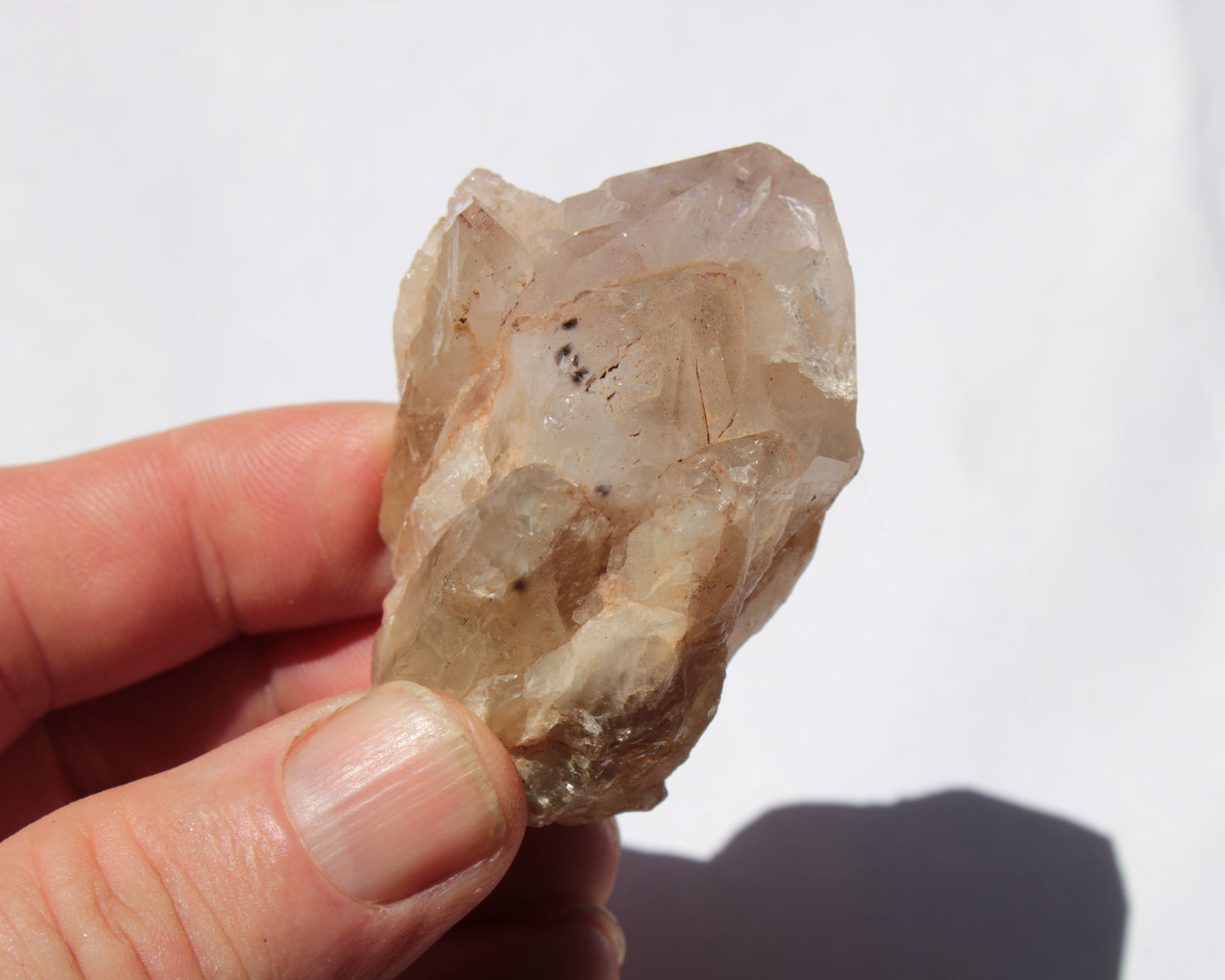 White Silver Mountain Quartz crystal 70g Rocks and Things