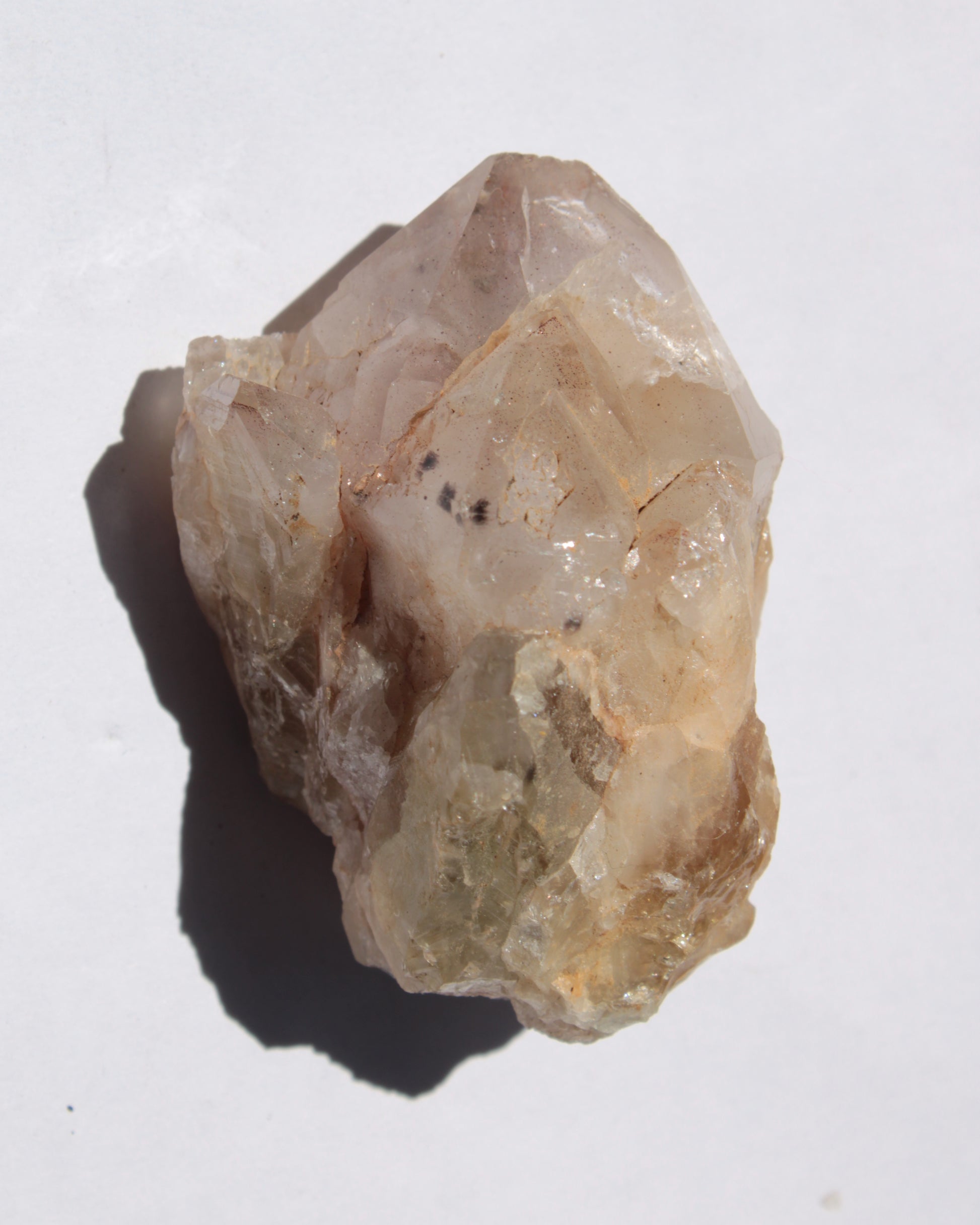 White Silver Mountain Quartz crystal 70g Rocks and Things