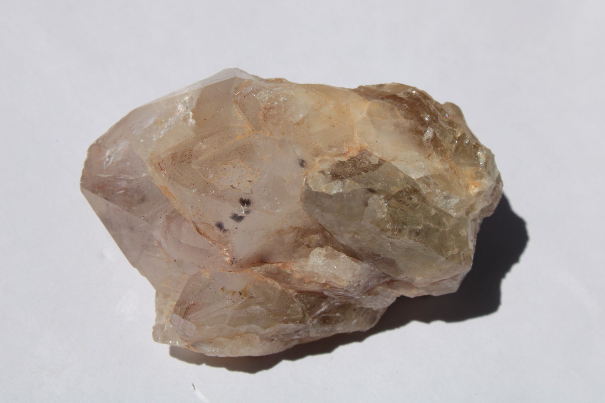 White Silver Mountain Quartz crystal 70g Rocks and Things