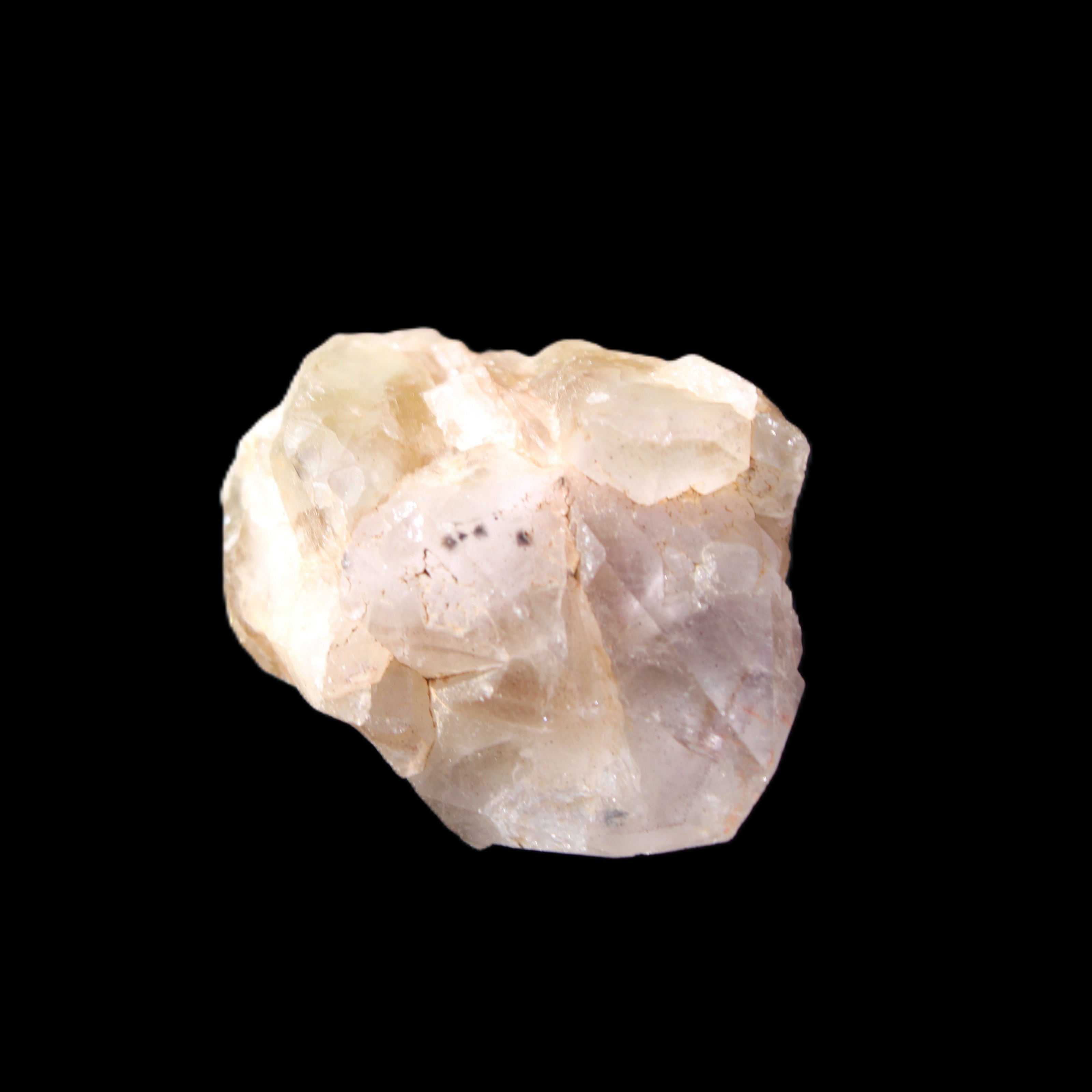 White Silver Mountain Quartz crystal 70g in sunlight - Rocks and Things Store