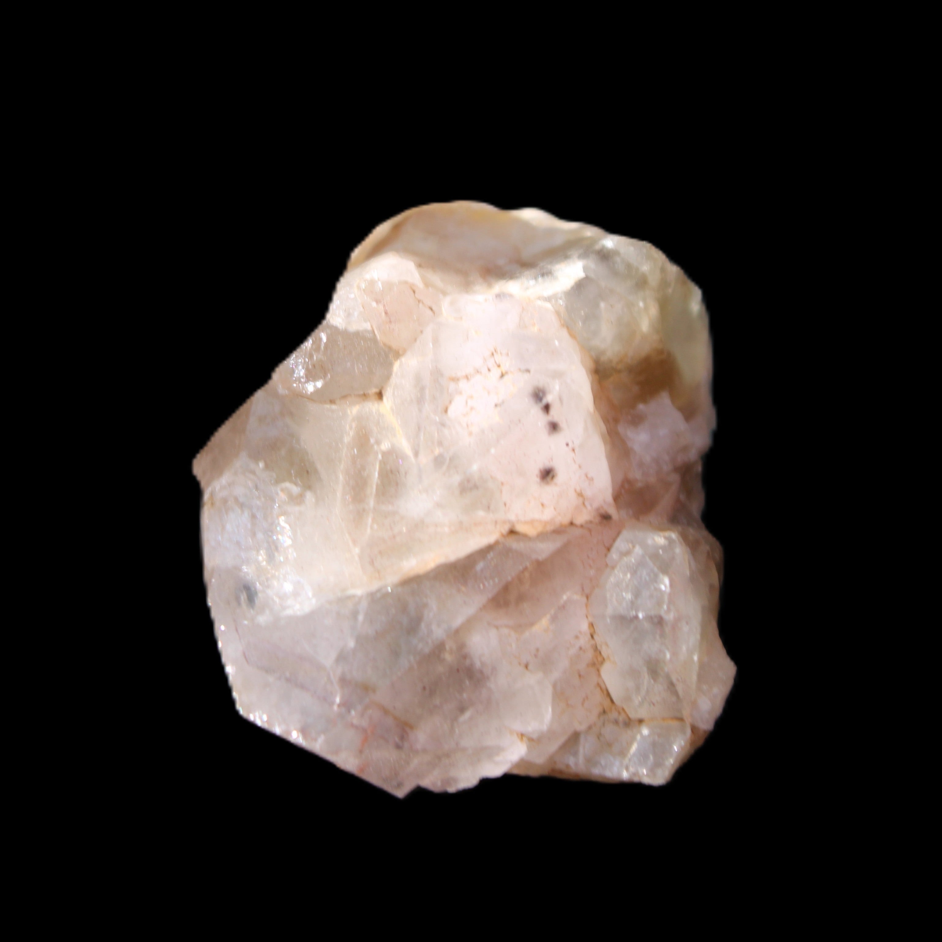 White Silver Mountain Quartz crystal 70g in sunlight - Rocks and Things Store