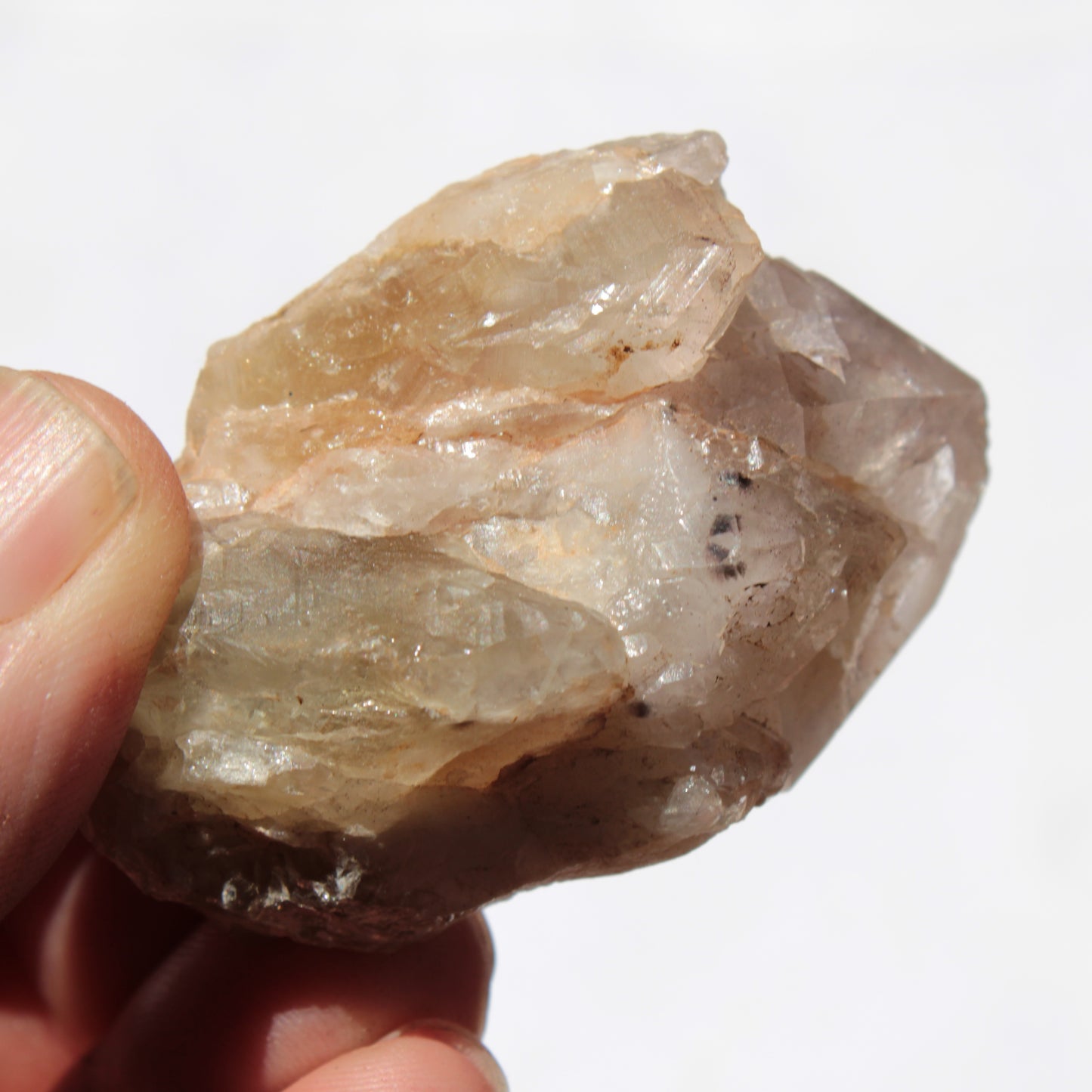 White Silver Mountain Quartz crystal 70g Rocks and Things