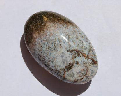 Ocean Jasper palmstone 81g Rocks and Things