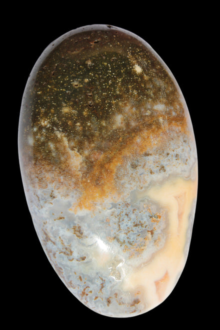 Ocean Jasper palmstone 81g - Rocks and Things Store