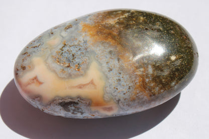 Ocean Jasper palmstone 81g Rocks and Things