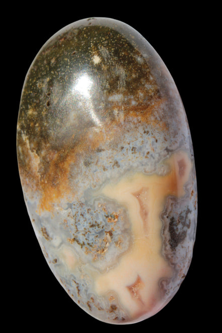 Ocean Jasper palmstone 81g - Rocks and Things Store