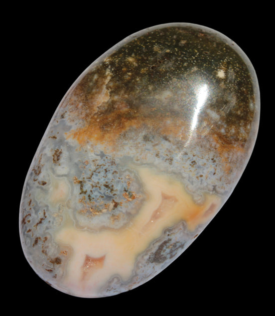 Ocean Jasper palmstone 81g - Rocks and Things Store