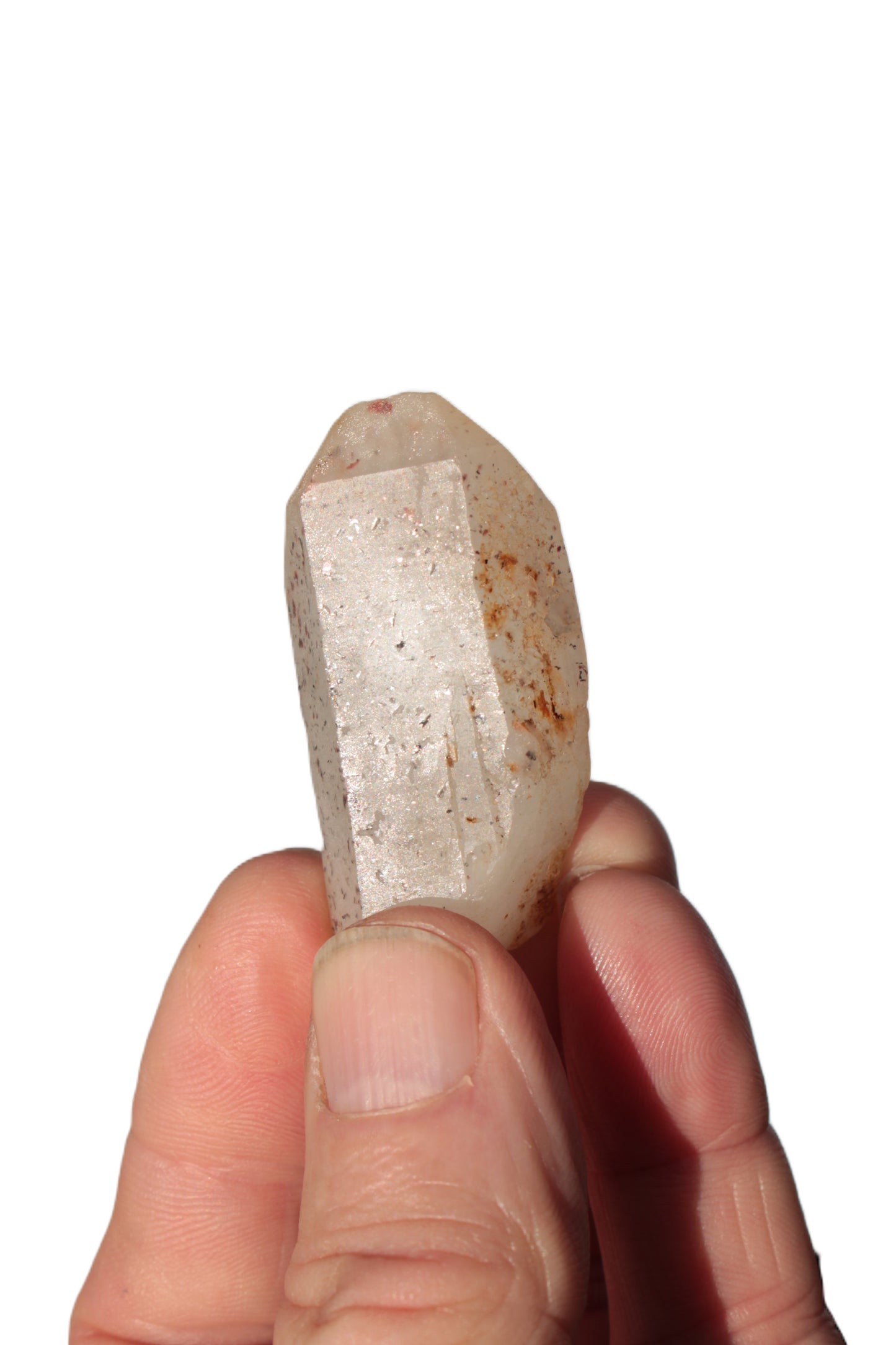 Lepidocrocite Quartz crystal from Namibia 25g Rocks and Things