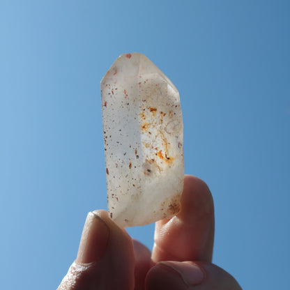 Lepidocrocite Quartz crystal from Namibia 25g Rocks and Things