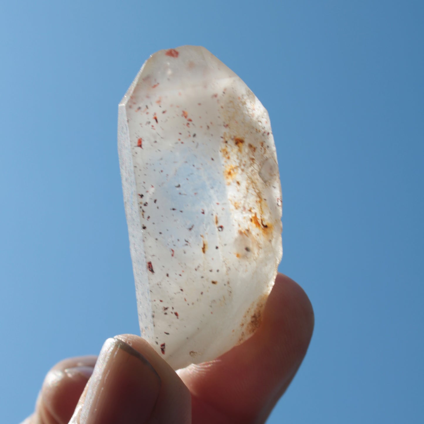 Lepidocrocite Quartz crystal from Namibia 25g Rocks and Things