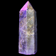 Labradorite wand 89g in UV light - Rocks and Things Store