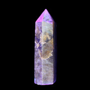 Labradorite wand 89g in UV light - Rocks and Things Store