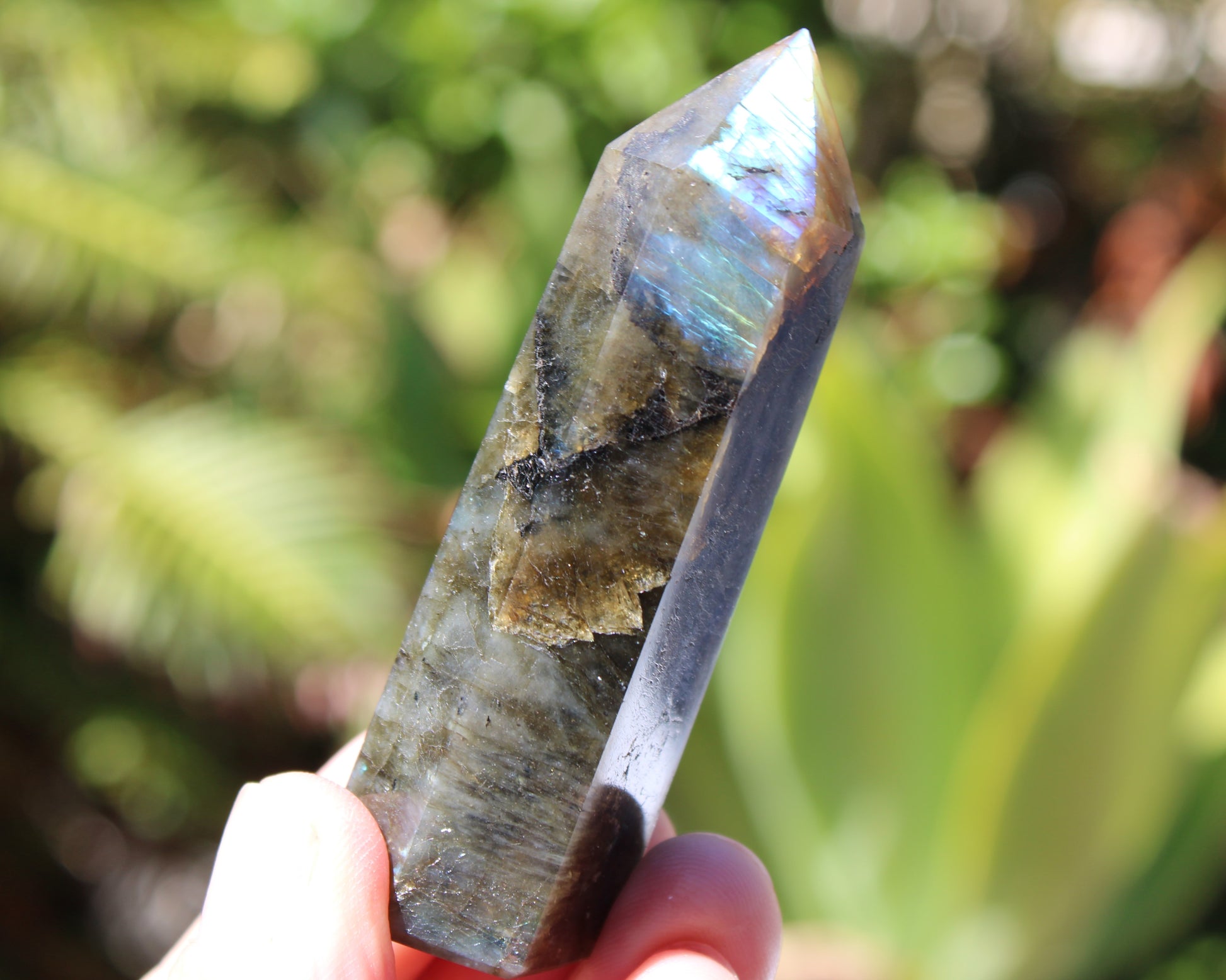 Labradorite wand 89g Rocks and Things