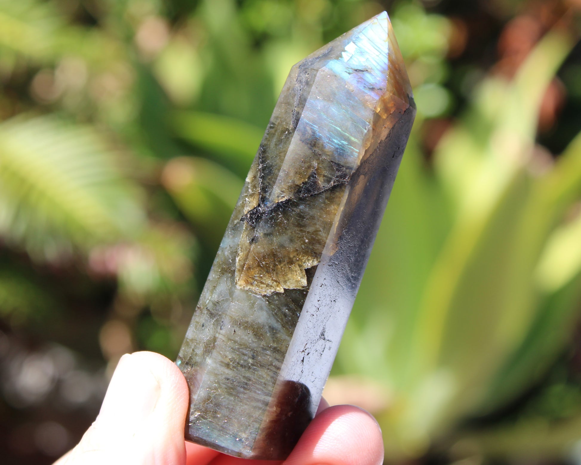 Labradorite wand 89g Rocks and Things