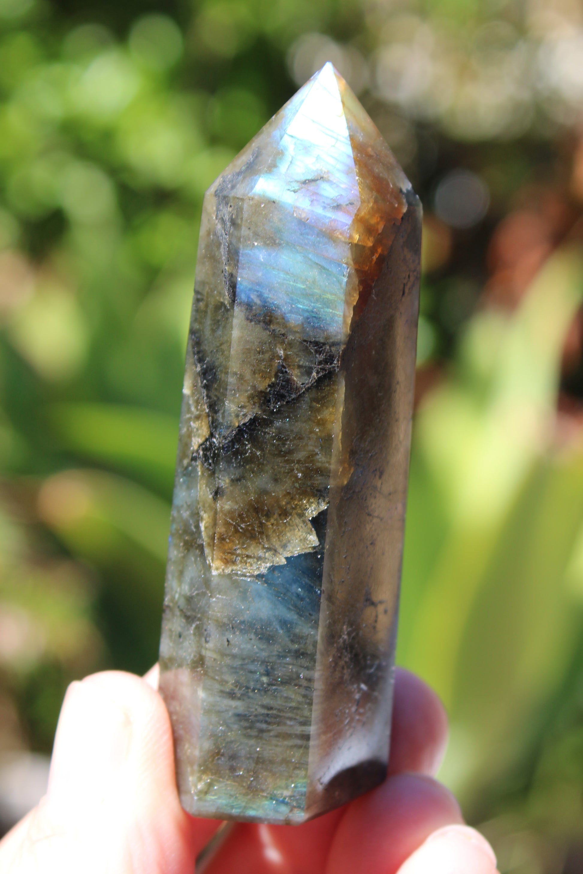 Labradorite wand 89g Rocks and Things