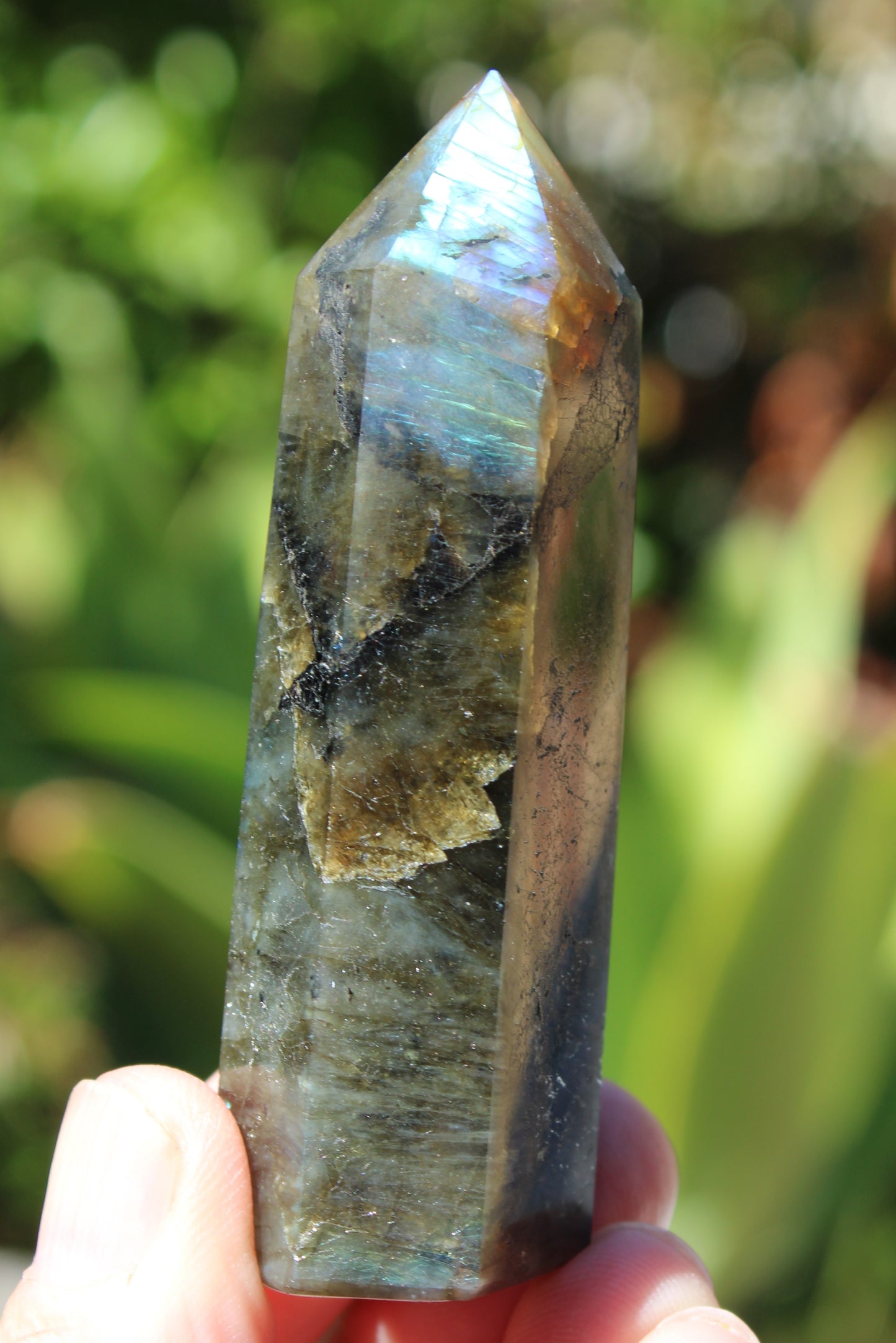 Labradorite wand 89g Rocks and Things