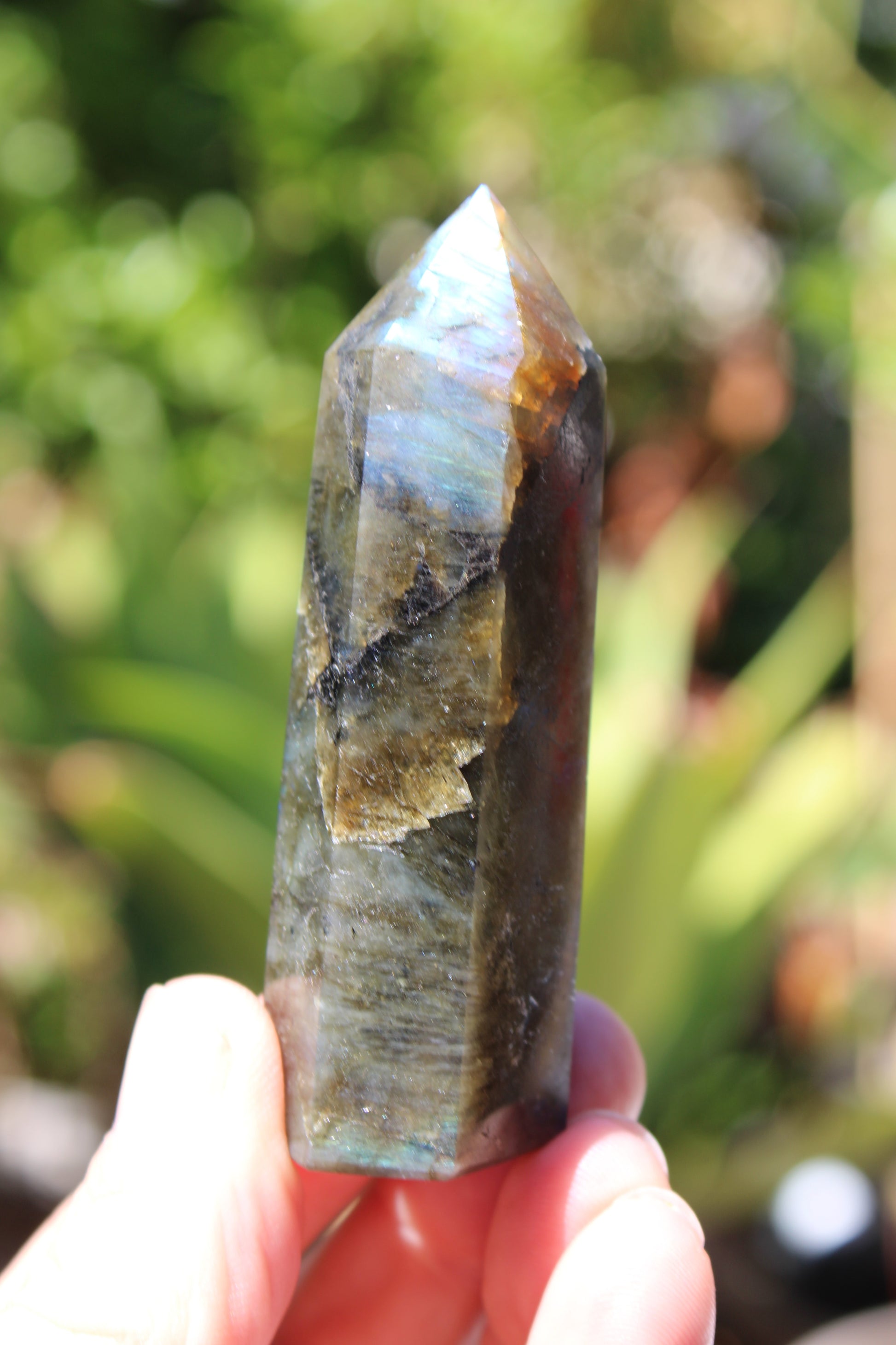 Labradorite wand 89g Rocks and Things