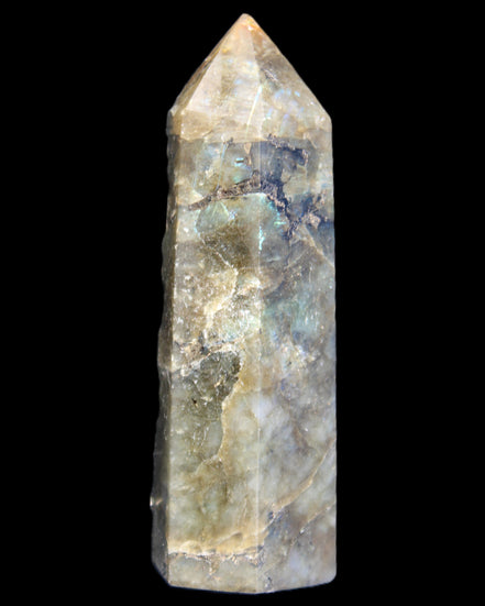 Labradorite wand 89g in sunlight - Rocks and Things Store