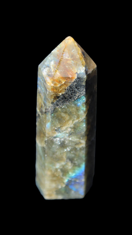 Labradorite wand 89g in sunlight - Rocks and Things Store