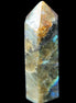 Labradorite wand 89g in sunlight - Rocks and Things Store