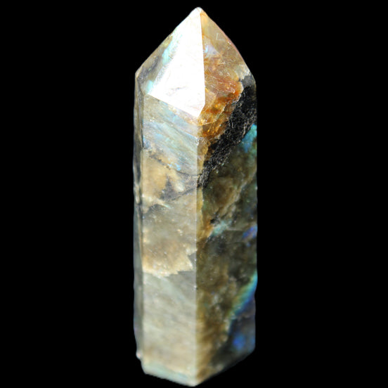 Labradorite wand 89g in sunlight - Rocks and Things Store