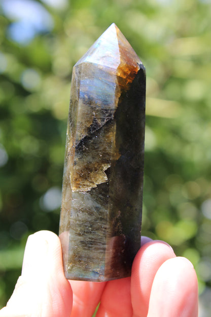 Labradorite wand 89g Rocks and Things