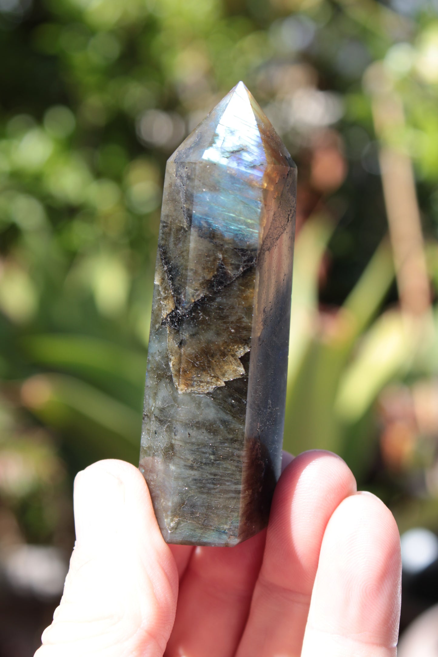 Labradorite wand 89g Rocks and Things