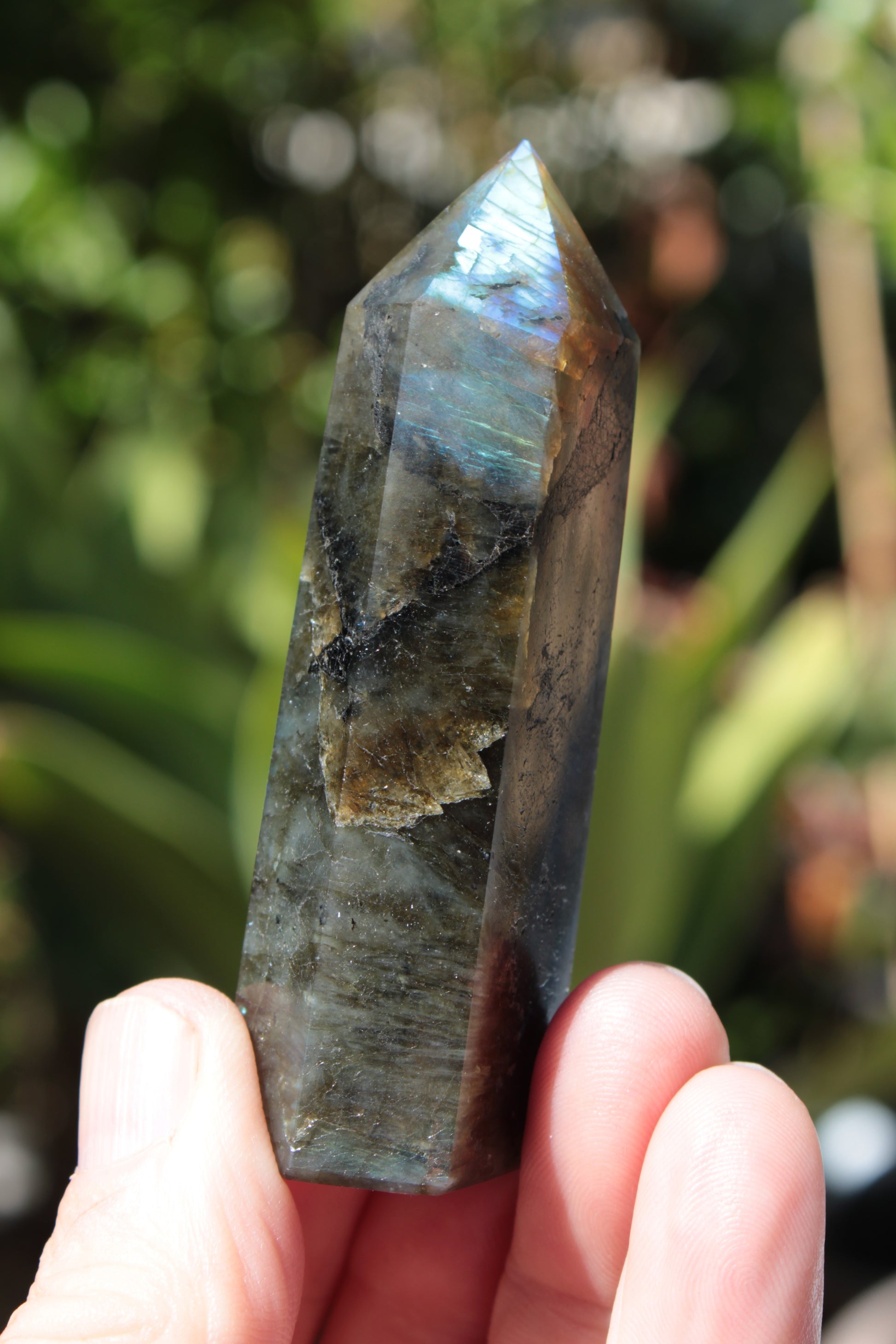 Labradorite wand 89g Rocks and Things