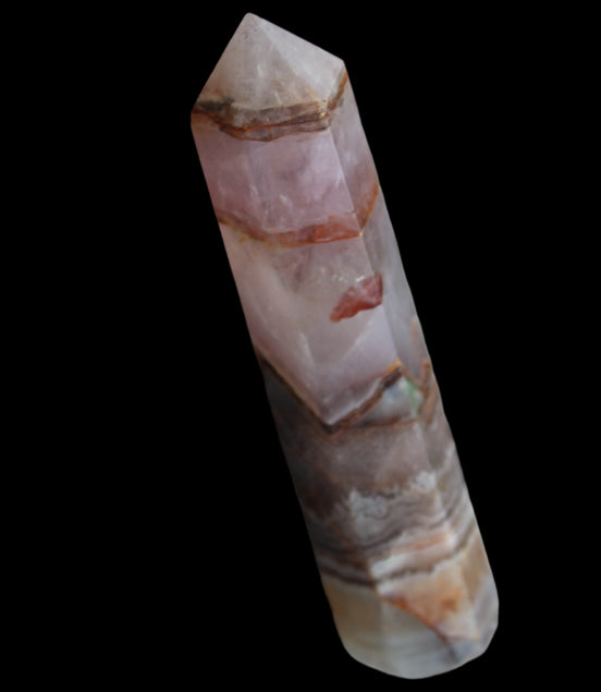 Super Seven Amethyst obelisk 119g Rocks and Things
