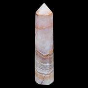 Super Seven Amethyst obelisk 119g in sunlight - Rocks and Things Store