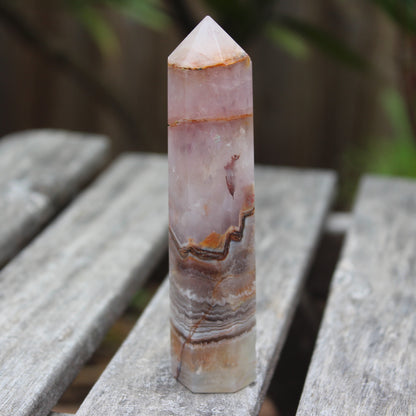 Super Seven Amethyst obelisk 119g Rocks and Things