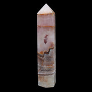 Super Seven Amethyst obelisk 119g in sunlight - Rocks and Things Store