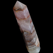 Super Seven Amethyst obelisk 119g in sunlight - Rocks and Things Store